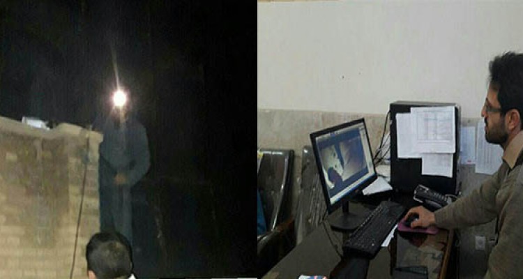 نصب دوربین مدار بسته توسط افراد خیّر در مدرسه استثنایی مشعل دانش هرسین