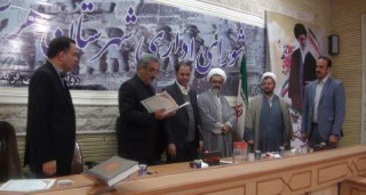 مراسم تودیع و معارفه رئیس جهاد کشاورزی شهرستان هرسین برگزار شد