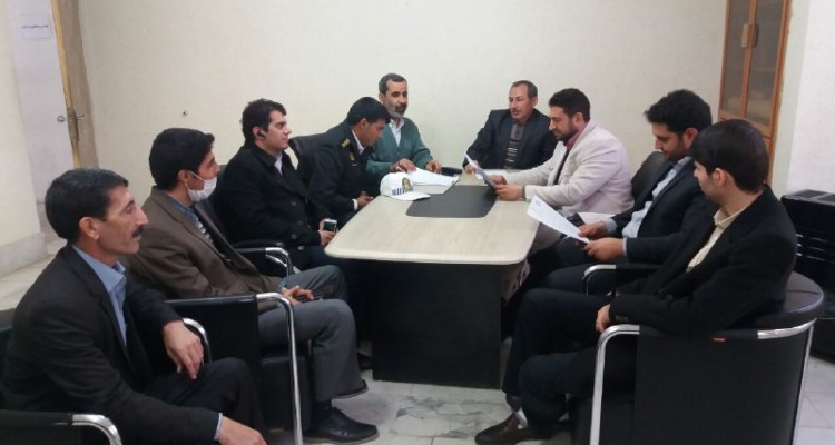 برگزاری جلسه کمیته انضباطی  تخلفات  تاکسیرانی شهرهرسین