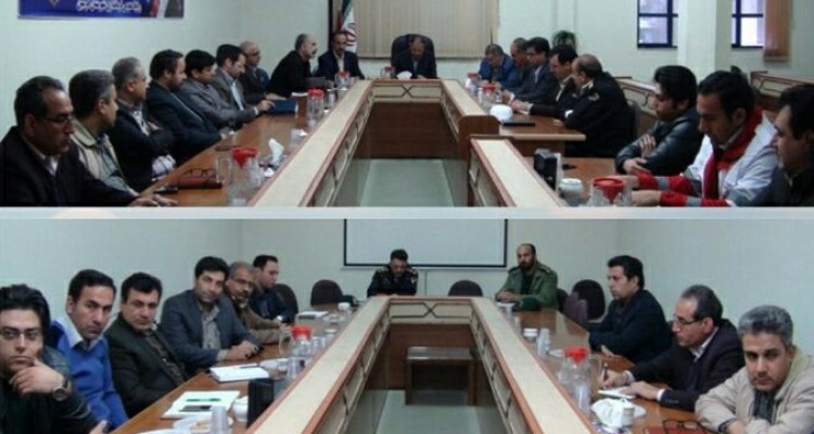 برگزاری ستاد تسهیلات سفر های نوروزی شهرستان هرسین 