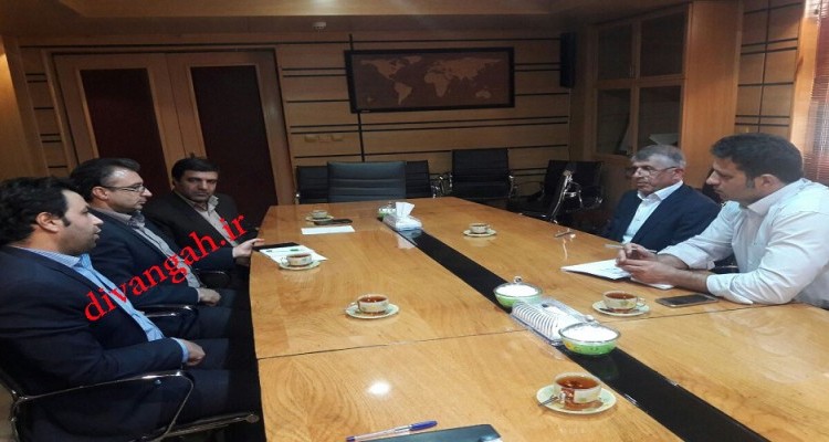 نشست مدیر کل فنی و حرفه ای استان با مدیر عامل  پتروشیمی کرمانشاه(آمونیاک)