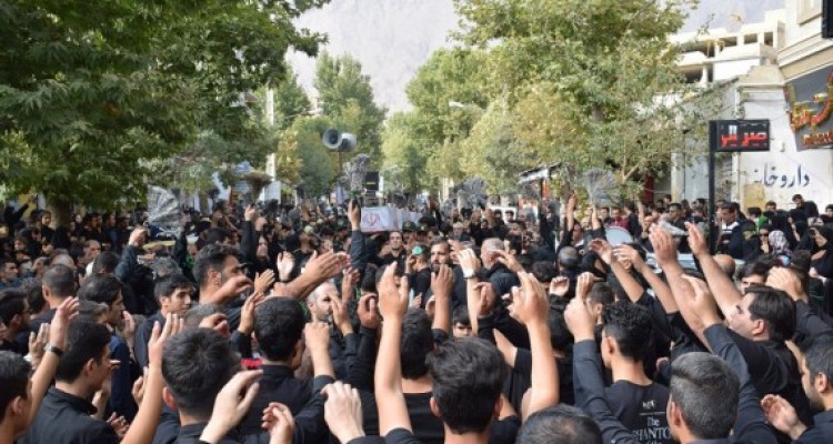  تاسوعای حسینی و استقبال از شهدای گمنام در هرسین