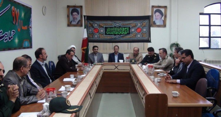 ششمين جلسه شوراي هماهنگي مديريت بحران شهرستان هرسين برگزار شد