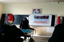 برگزاری کارگاه فنون داستان نویسی در مدرسه راهنمایی فاطمیه هرسین