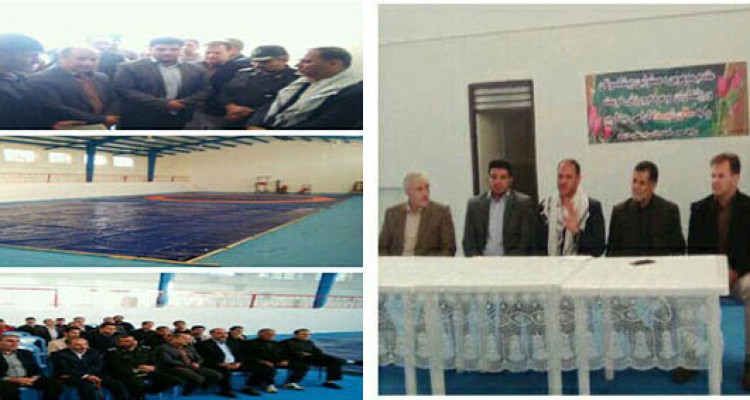 پایان عملیات نوسازی و تجهیز 5 سالن  مجموعه ورزشی شهدای هرسین