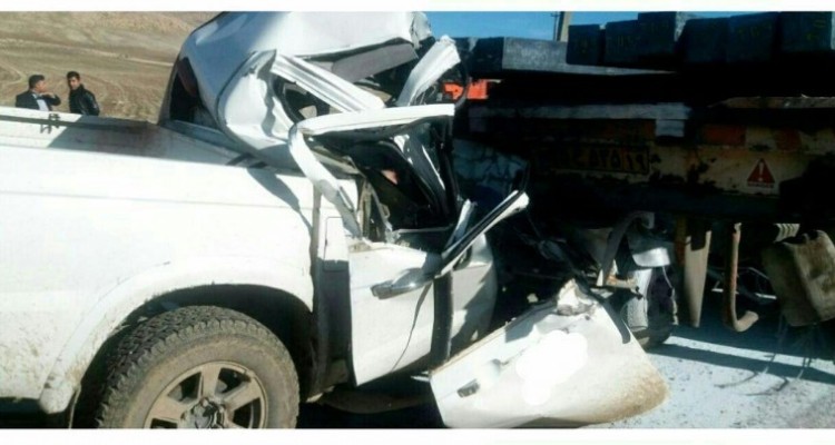 تصادف در محور هرسین _ پلیس راه سه کشته برجا گذاشت