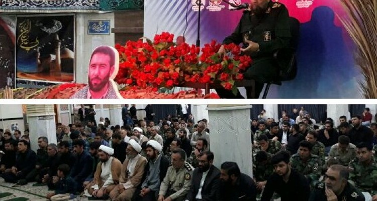 مراسم اربعین شهادت شهید سید یارعلی موسوی در هرسین+تصویر