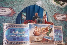 به واسطه خون پاک شهدای دفاع مقدس و مدافع حرم امروز  بر سکوی افتخار ایستاده ایم