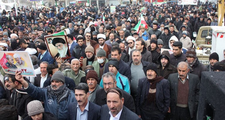 نمایش اقتدار و اتحاد در 22بهمن دارالمومنین هرسین