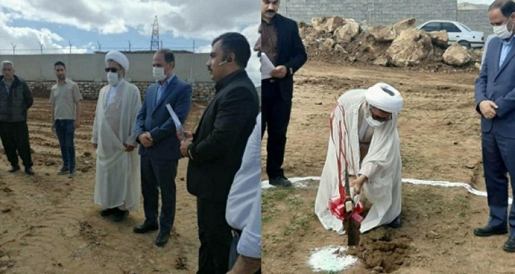 ‍ کلنگ زنی سردخانه ۲۰۰۰ تنی هرسین