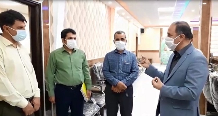  استفاده از ماسک در ادارات و اماکن عمومی جهت حفظ سلامت مردم و کارکنان ادارات است