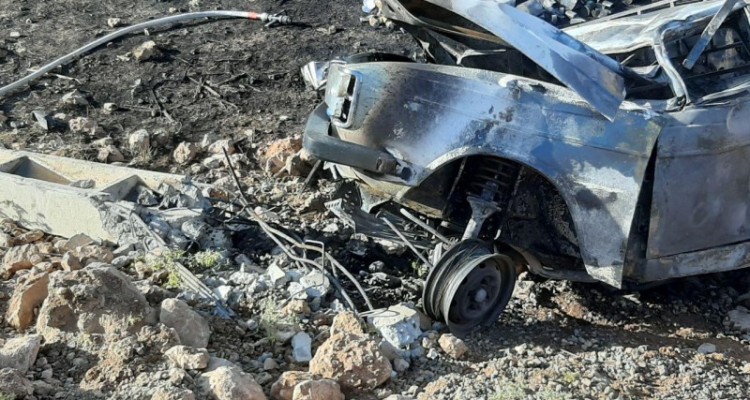 تصادف وحشتناک در محور هرسین به پلیسراه دو کشته و زخمی برجای گذاشت