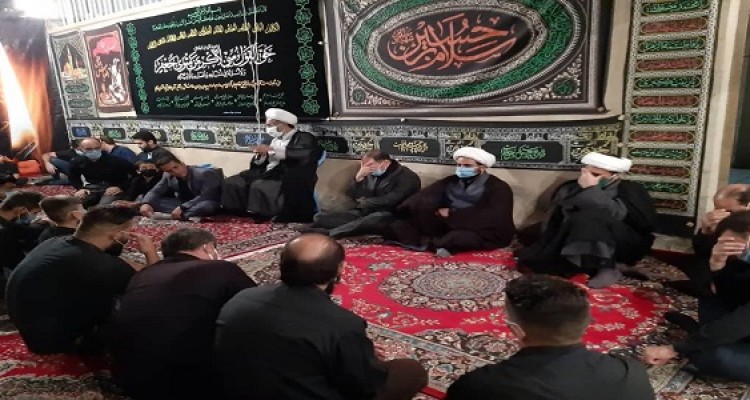 مراسم عزاداری شب عاشورای حسینی (علیه‌السلام) در هرسین