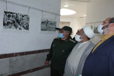 افتتاحیه نمایشگاه عکس و آثار هنری در اداره ارشاد اسلامی هرسین