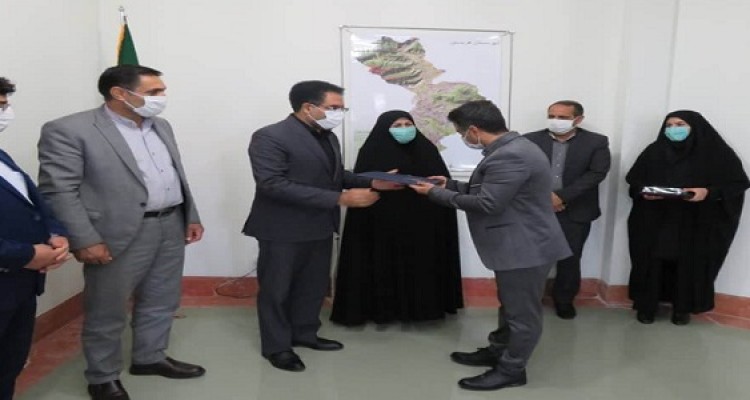 مراسم تودیع و معارفه ریئس جدید اداره بهزیستی شهرستان هرسین 