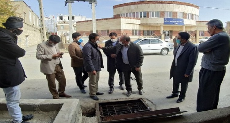 بررسی مشکلات مسیل های شمالی شهر هرسین 