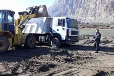 مجوز برداشت مصالح رودخانه ای جهت احداث وترمیم جاده مواصلاتی روستاهای چم بطان علیا وسفلی 