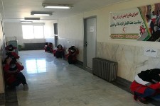 مانور ایمنی در برابر زلزله در هرسین برگزار شد+تصویر