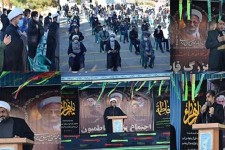 مراسم گرامیداشت سالروز شهادت حضرت فاطمه(س) در سپاه ناحیه هرسین برگزار شد