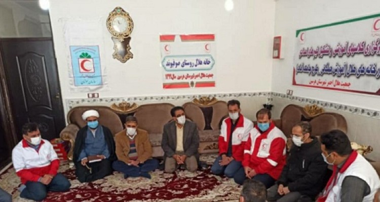 فرماندار هرسین : از‌ مهمترین فوائد خانه های هلال روستایی خود امدادی و مدیریت بحران روستایی است