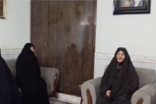 تجلیل ازمقام مادران و همسران شهدا در هرسین 