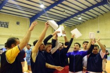 پایان پنجمین دوره مسابقات فوتسال جام نوروزی در هرسین