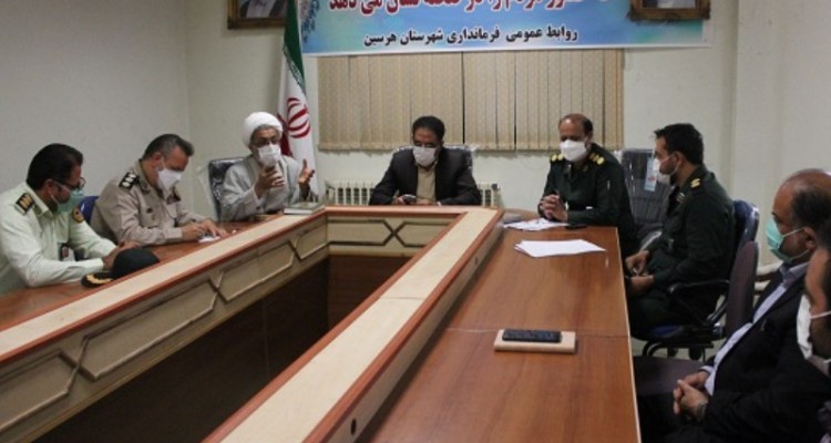 جلسه هماهنگی جهت برگزاری مراسم گرامیداشت سالروز حماسه آزاد سازی و فتح خرمشهر در هرسین