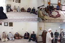 دیدار با خانواده معظم شهدا در هرسین