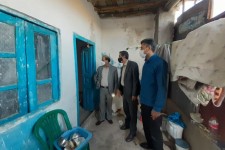 بازدید فرمانده سپاه ناحیه هرسین از محله مهدیه /تاکید بر محرومیت زدایی و  پیگیری و رفع مشکلات موجود