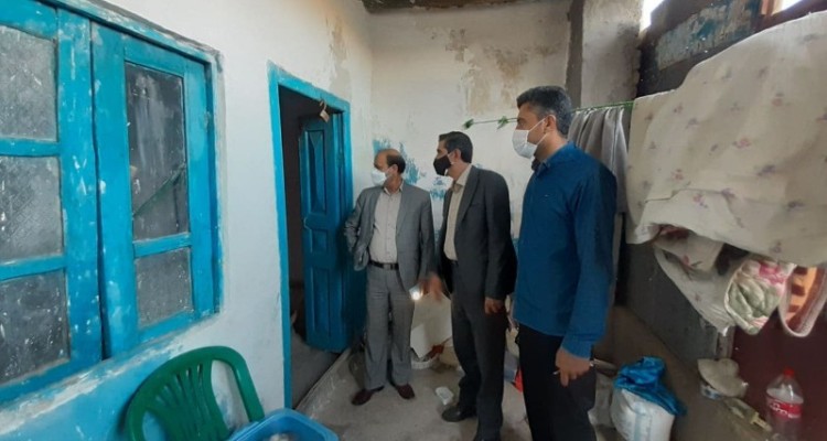 بازدید فرمانده سپاه ناحیه هرسین از محله مهدیه /تاکید بر محرومیت زدایی و  پیگیری و رفع مشکلات موجود