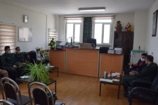 دیدار فرمانده و کارکنان سپاه ناحیه هرسین با رئیس دادگستری بیستون