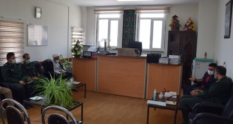 دیدار فرمانده و کارکنان سپاه ناحیه هرسین با رئیس دادگستری بیستون