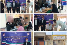آغاز واکسیناسیون معلمان شهرستان هرسین