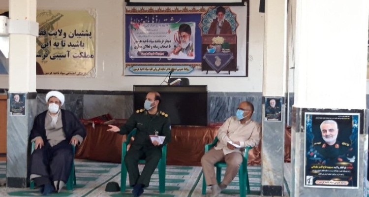 تجلیل فرمانده سپاه ناحیه هرسین از اصحاب رسانه