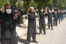 هرسین در عاشورای حسینی غرق در عزا و ماتم بود