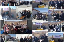 افتتاح مدرسه دوکلاسه خیرساز روستای قلی آباد بخش بیستون