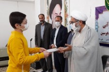 برگزاری آیین تجلیل از فعالان قرآنی دانش آموز شهرستان هرسین