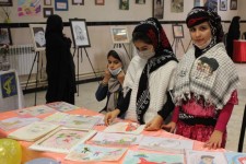 افتتاح نمایشگاه هنرهای تجسمی در هرسین
