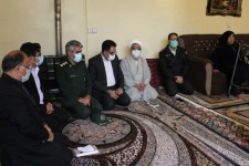 دیدار با خانواده معظم شهدا در هرسین