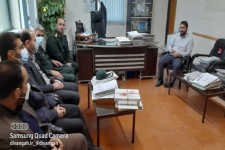 دیدار فرمانده و جمعی از پرسنل سپاه ناحیه هرسین با دادستان شهرستان/ تاکید بر تعامل دو سویه در رفع مشکلات
