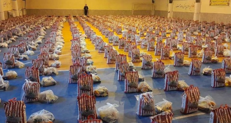 توزیع 850بسته معیشتی در قالب طرح نهضت کمک های مومنانه در هرسین