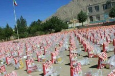 توزیع 1300بسته معیشتی دیگر بین نیازمندان شهرستان هرسین