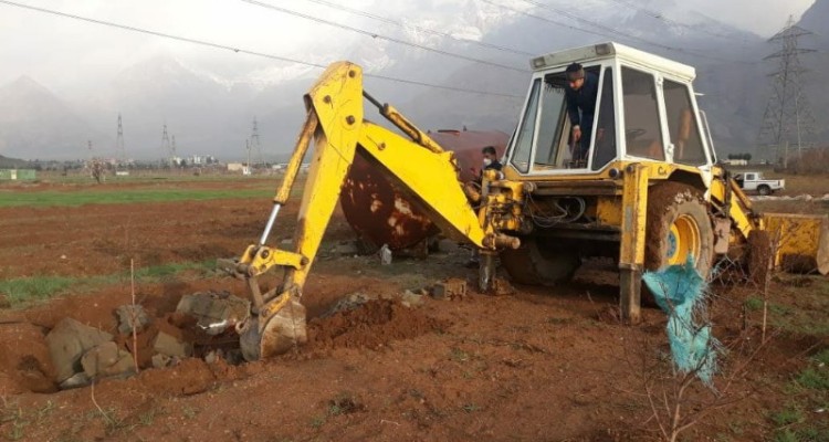 انسداد ۱۸ حلقه چاه غیر مجاز در هرسین