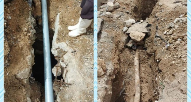 جلوگیری از هدر رفت ۵ لیتر آب در ثانیه در شهر هرسین