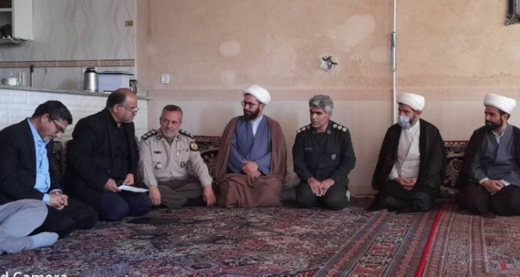 دیدار با خانواده معظم شهدای عملیات مرصاد در شهرستان هرسین