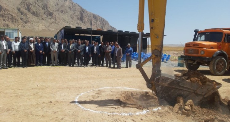 آغاز عملیات اجرایی پروژه احداث مخزن و ایستگاه پمپاژ شهر هرسین