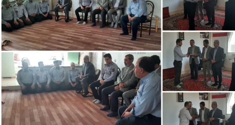 تجلیل از زحمات آتش نشانان شهرداری هرسین