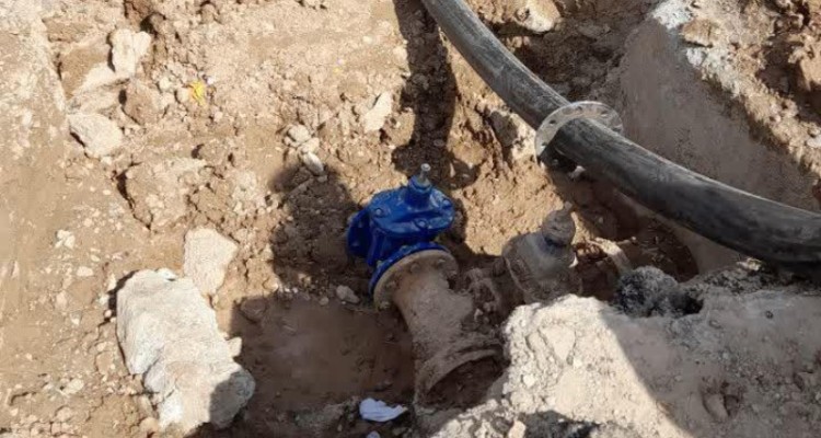 رفع مشکل افت فشار در شهرک جنوبی شهید باهنر هرسین