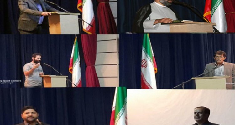 حجت الاسلام رضایی: اگراحساس هنرمند در راستای مکتب قرار نگیرد موجب انحراف میشود/ الفتی: مسئول و متولی امور فرهنگی در شهرستان شما انجمن ها هستید