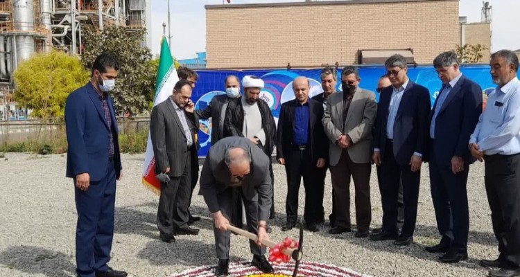 آغاز عملیات اجرایی طرح احداث واحد کریستال ملامین در شرکت صنایع پتروشیمی کرمانشاه